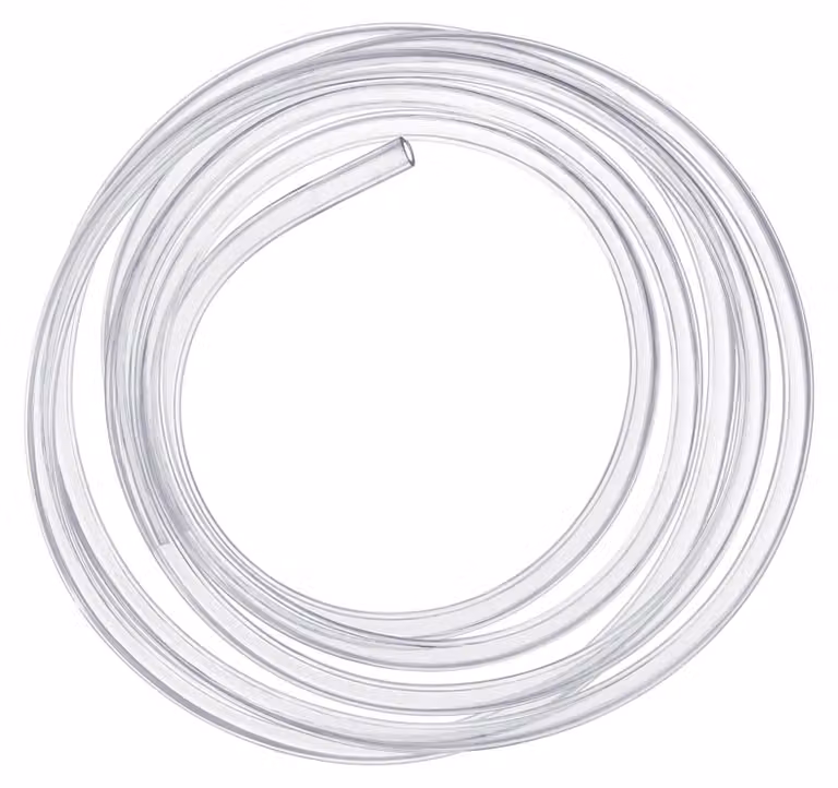 Tubo in PVC, lunghezza 3 metri, diametro 10 x 12 mm, trasparente, flessibile