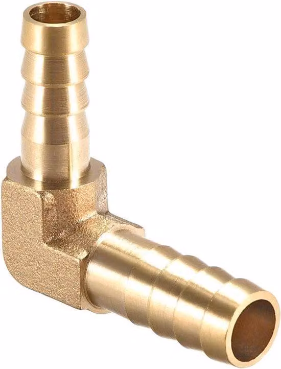 Adattatore per rubinetto a 90 gradi in ottone 10-8 mm