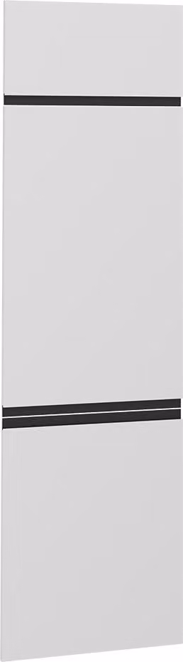 Frontale cucina Vicco R-Line Bianco 59.6 x 196 cm frontale del mobile per mobile per frigorifero, Model 39533