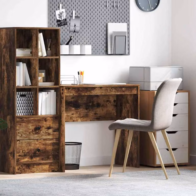 Maison Exclusive - Scrivania in rovere affumicato 80 x 40 x 76 cm