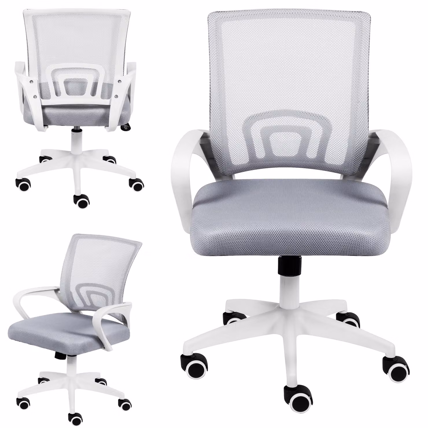 Sedia da scrivania ergonomica per giovani, con braccioli regolabili
