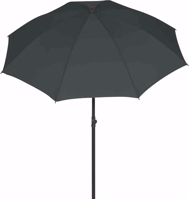 SIENA GARDEN Ombrellone a palo centro città antracite/grigio Ø 180 cm