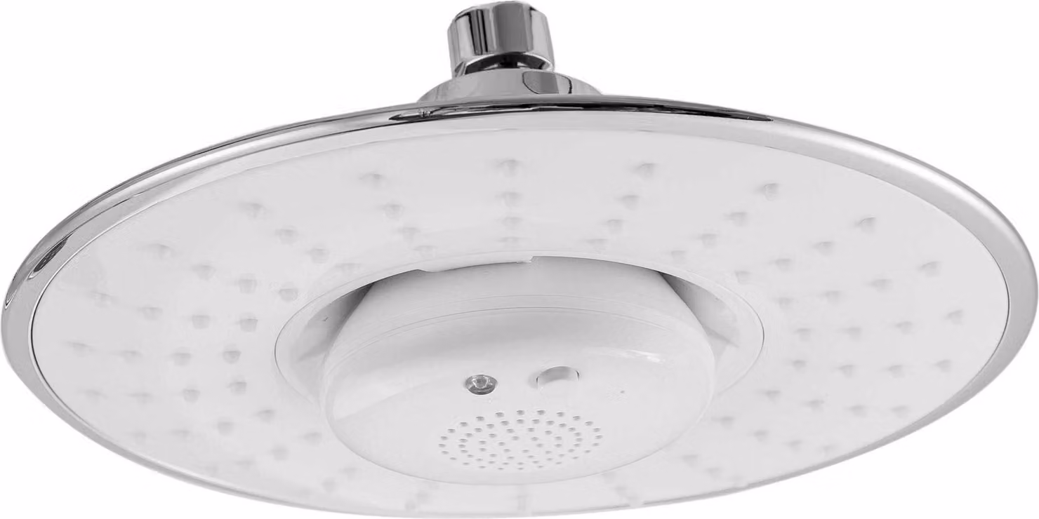 Soffione doccia con diffusore musica bluetooth