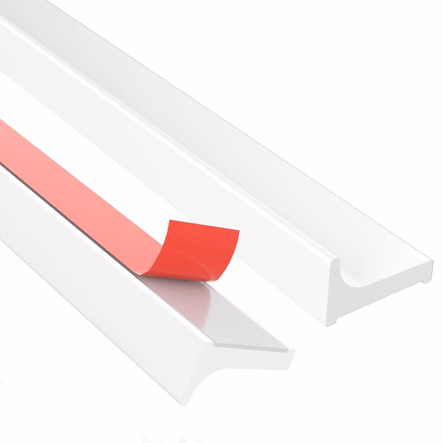 Guarnizione in silicone autoadesiva, lunghezza 250 cm, flessibile, ideale per bagni e cucine