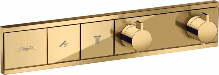 Thermostat RainSelect de la taille d'une main, dissimulé pour 2 consommateurs, 15380990, 15380990