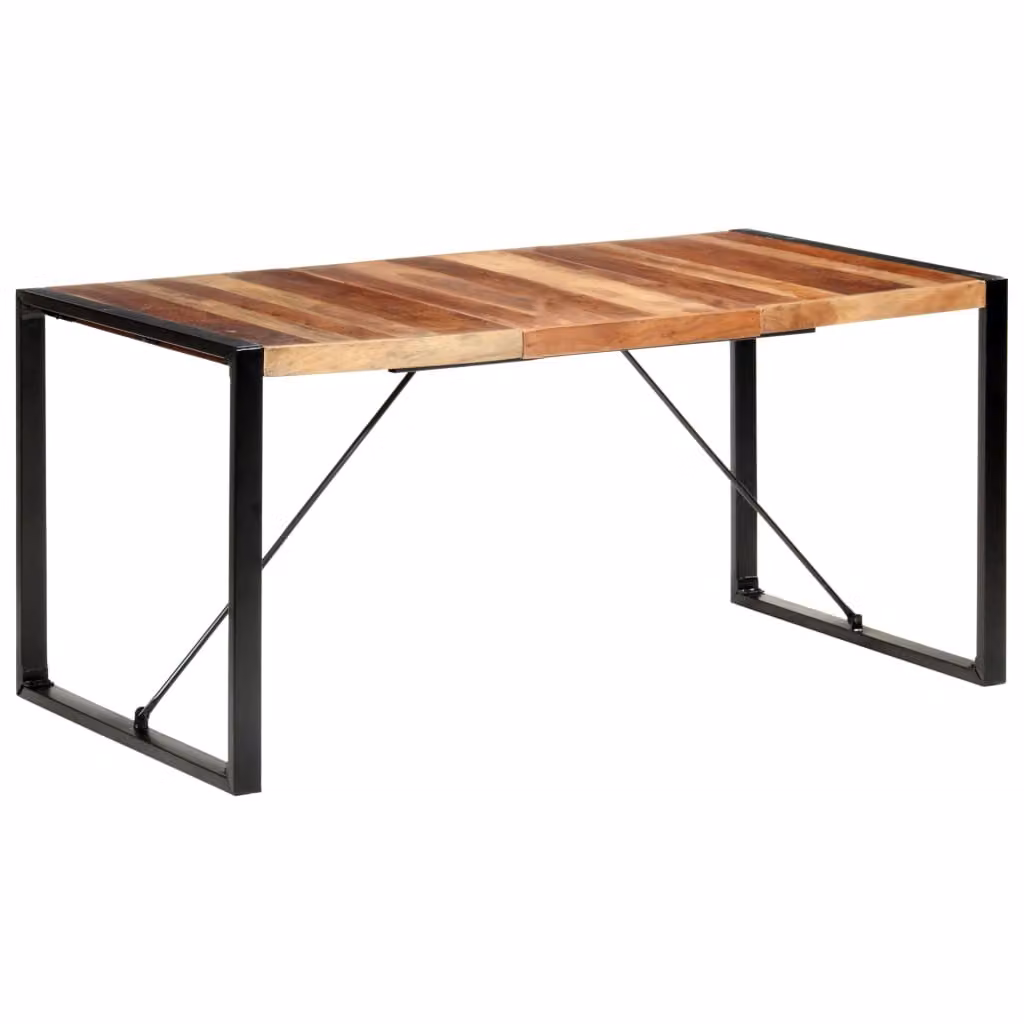 Maison Exclusive - Tavolo da pranzo 160x80x75 cm in legno massello