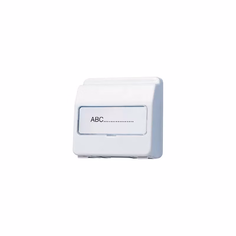 Jung CD554KLWW Coperchio ribaltabile, versione alta, con scatto di fissaggio, bianco alpino