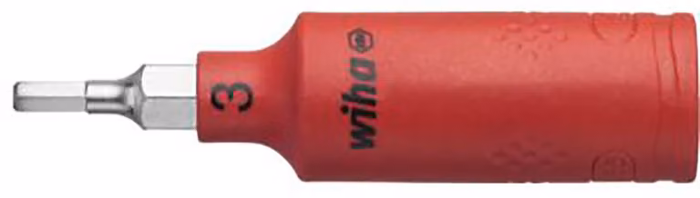 Inserto per cacciavite a esagono incassato da 1/4" VDE 3x65 mm Wiha | 4010995431099