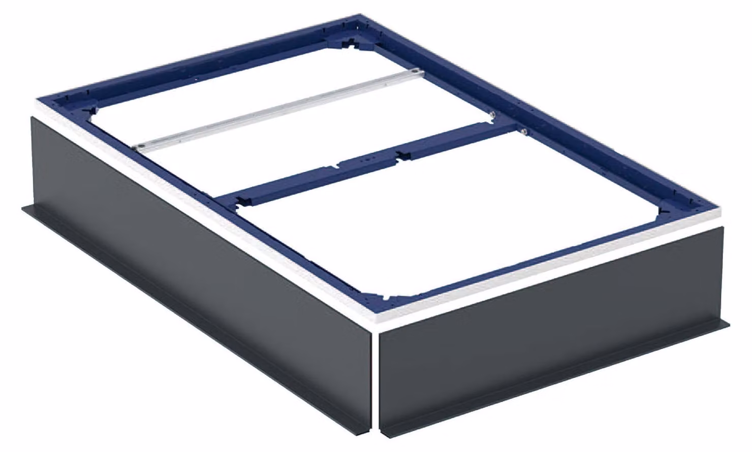 Geberit Duofix cadre d'installation pour surface de douche, pour sept pieds, 120x80cm, 551.506.00.1, 551.506.00.1