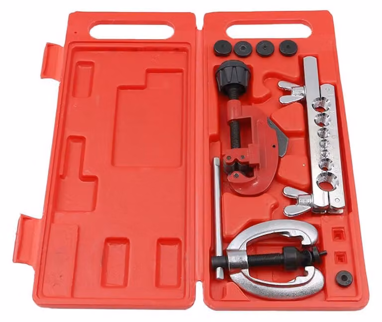 Elzusha - Kit di strumenti per la realizzazione di raccordi a cono su tubi, ideale per professionisti e per lo stoccaggio