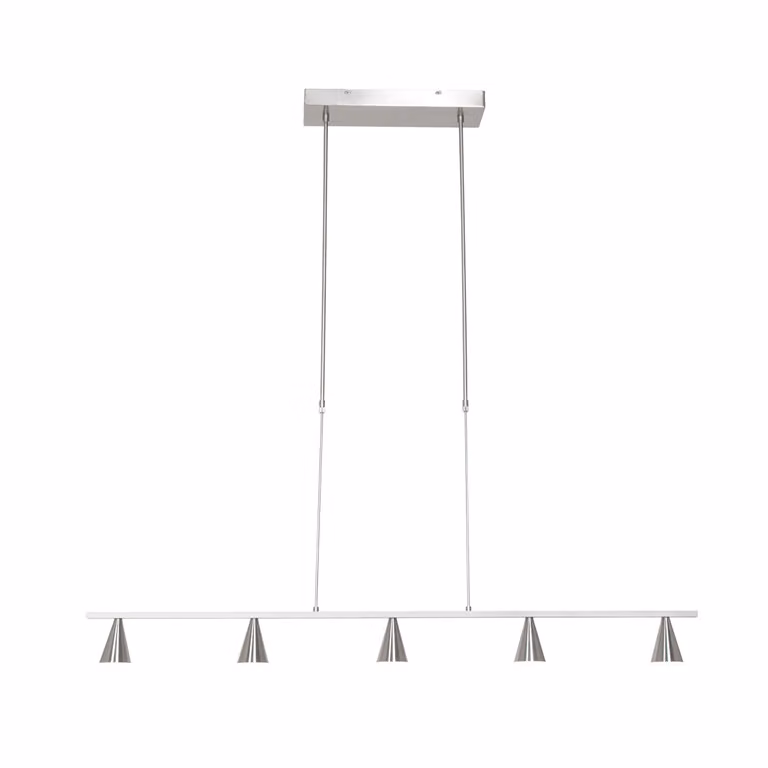 Lampada a sospensione - acciaio - Vortex - plastica metallo - lampada di design - LED - 3066ST - Steinhauer