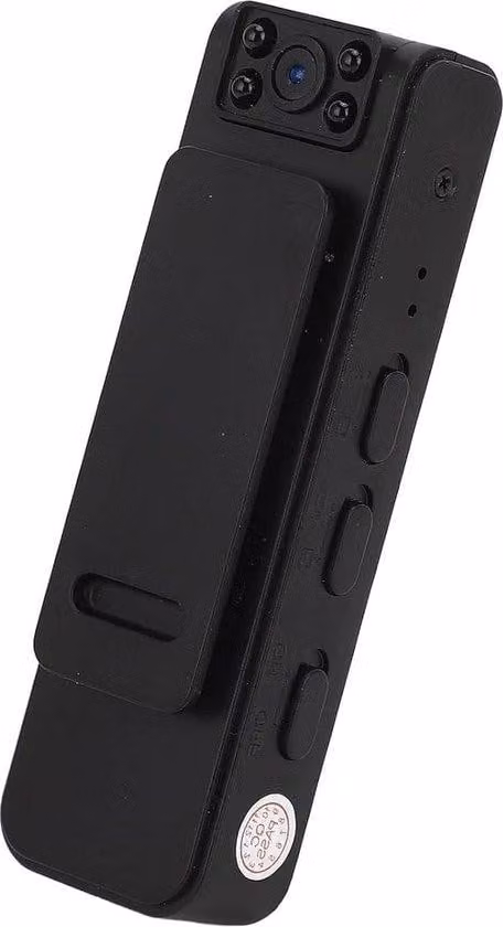 Videocamera sportiva e d'azione con clip magnetica a forma di 8 e funzione Wi-Fi