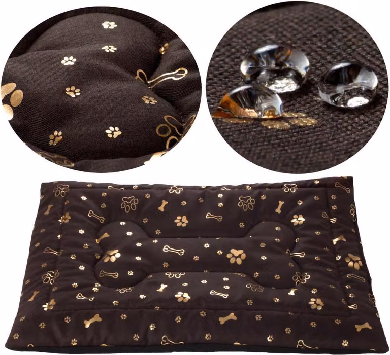 Cuccia per gatti, tappetino per cani, Welsti marrone L 100x70