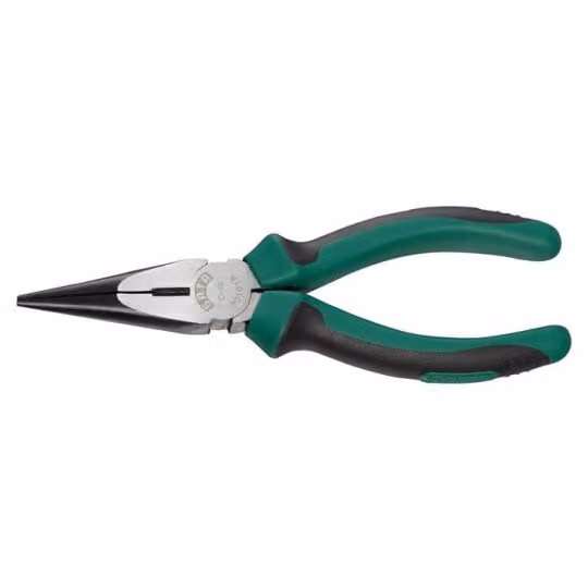 SATA Pinze a becchi tondi con tagliente, 165 mm ST70101AST (Pinze a becchi di cicogna)