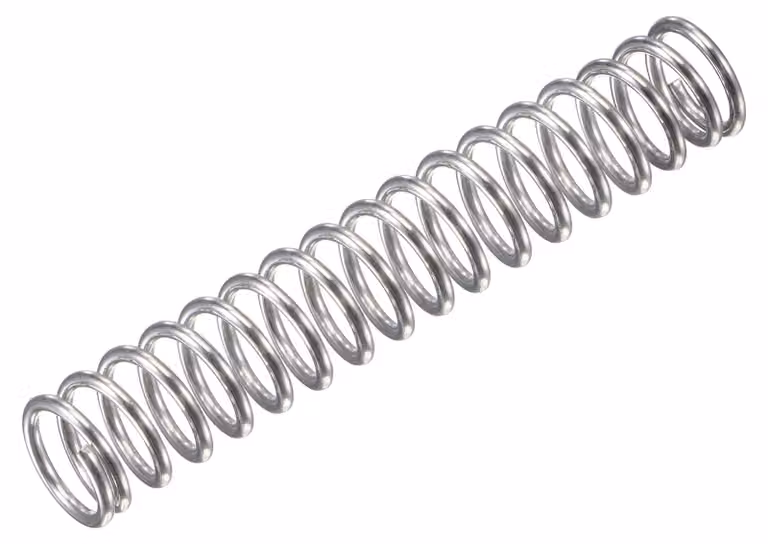 Molla a compressione, 8x1 mm, acciaio inossidabile 304, 31,4 N, confezione da 10 pezzi