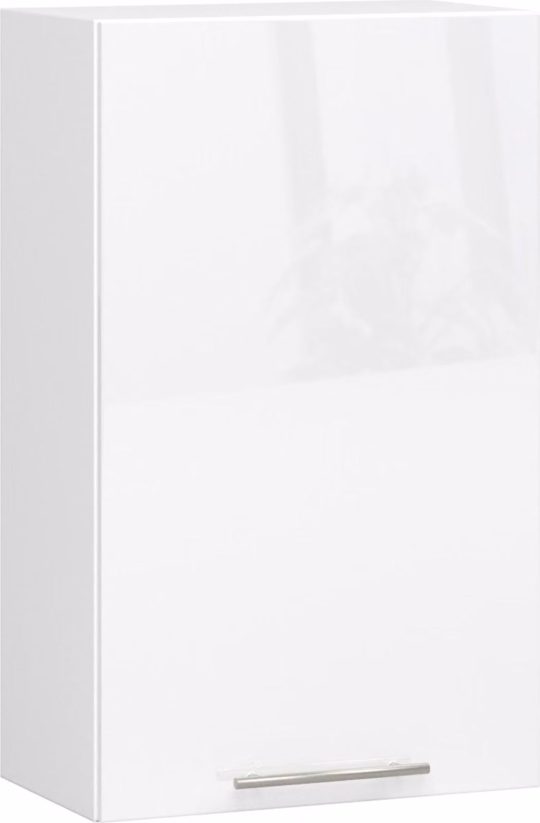 raumhirsch: Pensile da cucina OLIWIA, 50 cm, mobiletto a parete con 1 anta, finitura lucida, altezza 72 cm