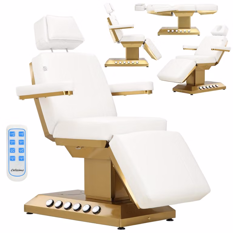Poltrona estetica elettrica per salone di bellezza pedicure regolazione controllo a pedale + telecomando 3 attuatori Bologna
