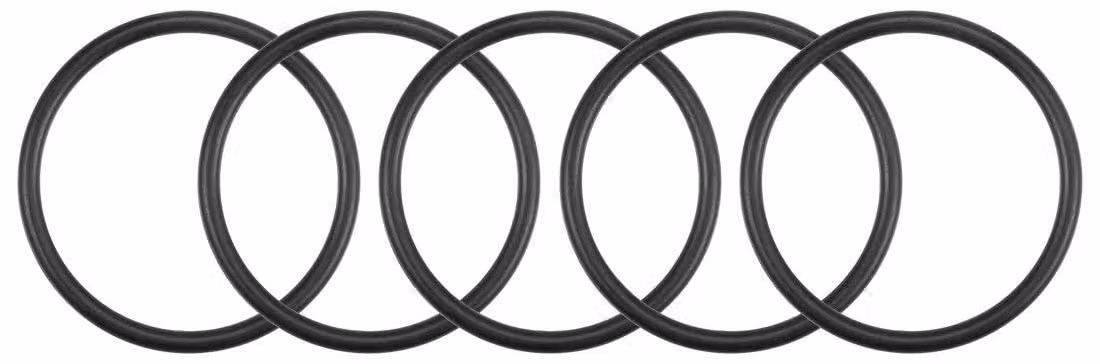O-ring in gomma nitrilica, dimensioni 50x58x4 mm, confezione da 5 pezzi