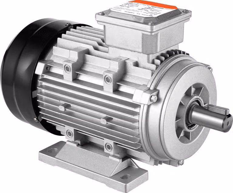 SucceBuy Motore elettrico da 2,2 kW 2890 giri/min, AC 400 V 4,7 A, 90 l, telaio B3. albero scanalato da 24 mm, rotazione destra/sinistra. Adatto per macchine agricole e attrezzature generiche