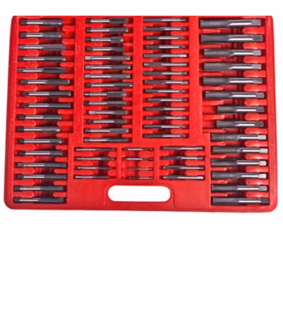 Set di Utensili Dadi e Filiere Maschi 111 pz