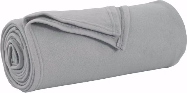 Coperte da Pile 24 pz Grigio 170 x 130 cm Panno