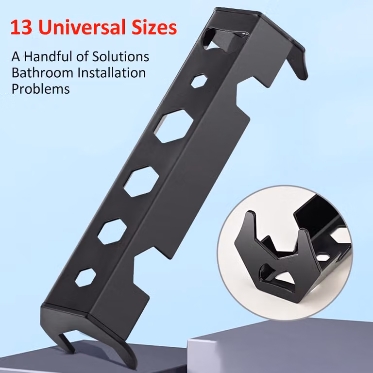 13 pezzi, set di chiavi multifunzione per lavandini, rubinetti, tubature idrauliche, strumenti per idraulici, kit universale per riparazioni e installazioni in cucina, bagno e spazi ristretti