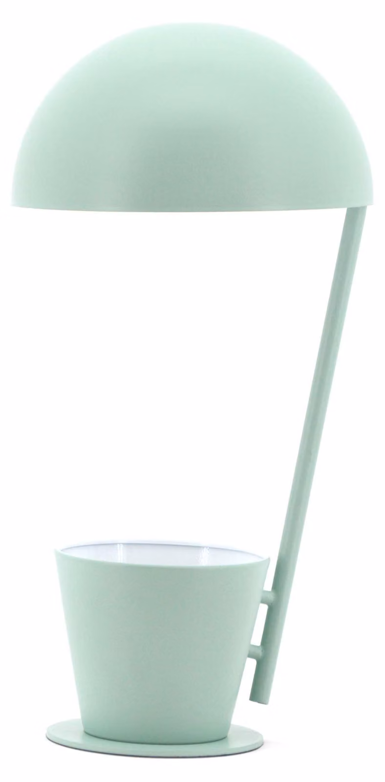 Lampada a sospensione in metallo, verde, diametro 20 cm, altezza 40 cm, attacco E14, 40W