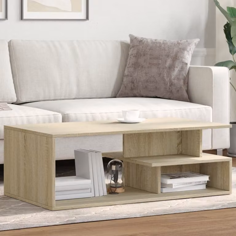 Maison Exclusive - Tavolino Sonoma in rovere 102x55x35 cm Materiale ligneo