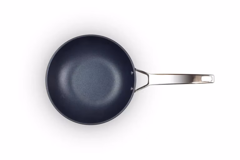 Padella in alluminio antiaderente 'HIGH TECH' con manico in acciaio inox, per induzione, diam. 24cm