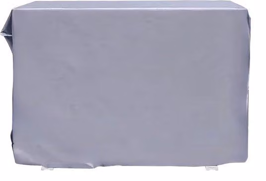 Copertura per raffreddamento ad aria - protegge da polvere, neve, acqua e sole - ermetica e impermeabile - copertura per raffreddamento ad aria - grigia - 96x40x70 cm
