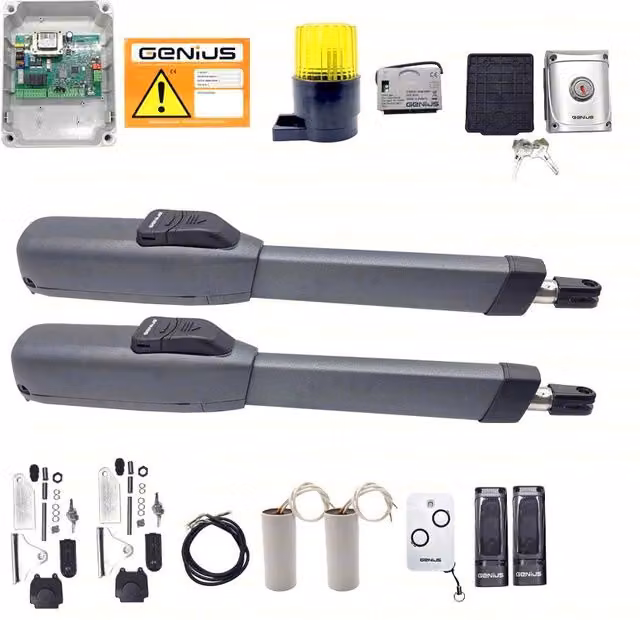 Kit Cancelli A Due Ante Battenti Kit Mistral 868 Mhz Faac Genius 51700931