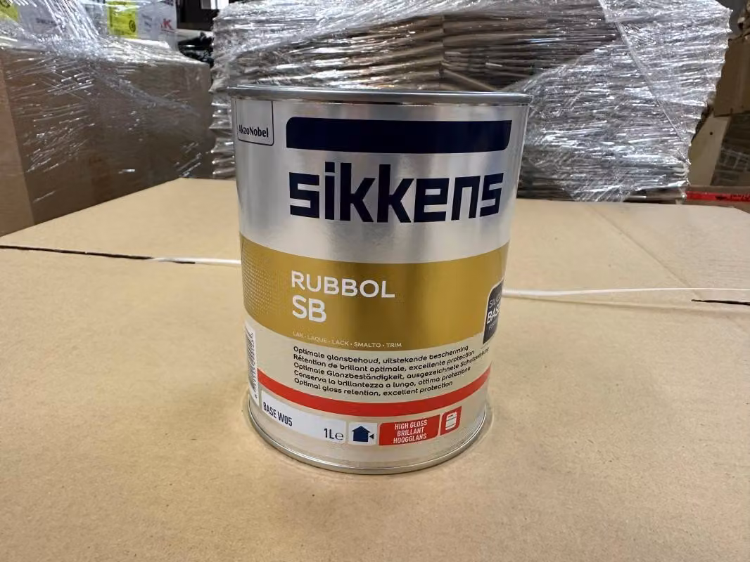Sikkens Rubbol SB plus, Fondo, Metallo, Legno, Alta brillantezza, Base W05, Resina alchidica, A base di solventi