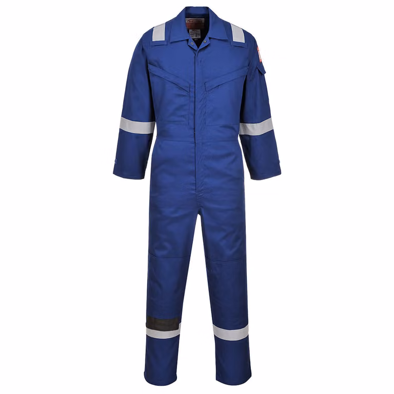 Portwest FR21 Tuta antistatica superleggera 210g Royal Blue Taglia L