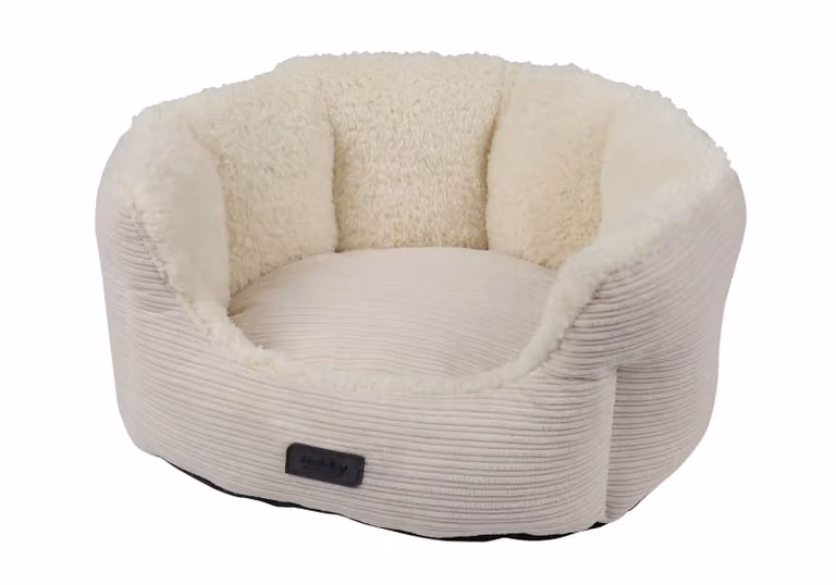 Letto Nobby comfort Kamba ovale beige, dimensioni: 86 x 70 x 24 cm