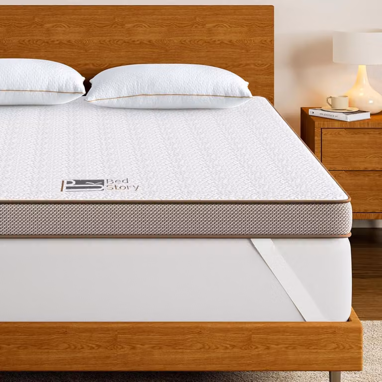 Topper per materasso, dimensioni 180x200 cm, spessore 7,5 cm, in schiuma gel, reversibile