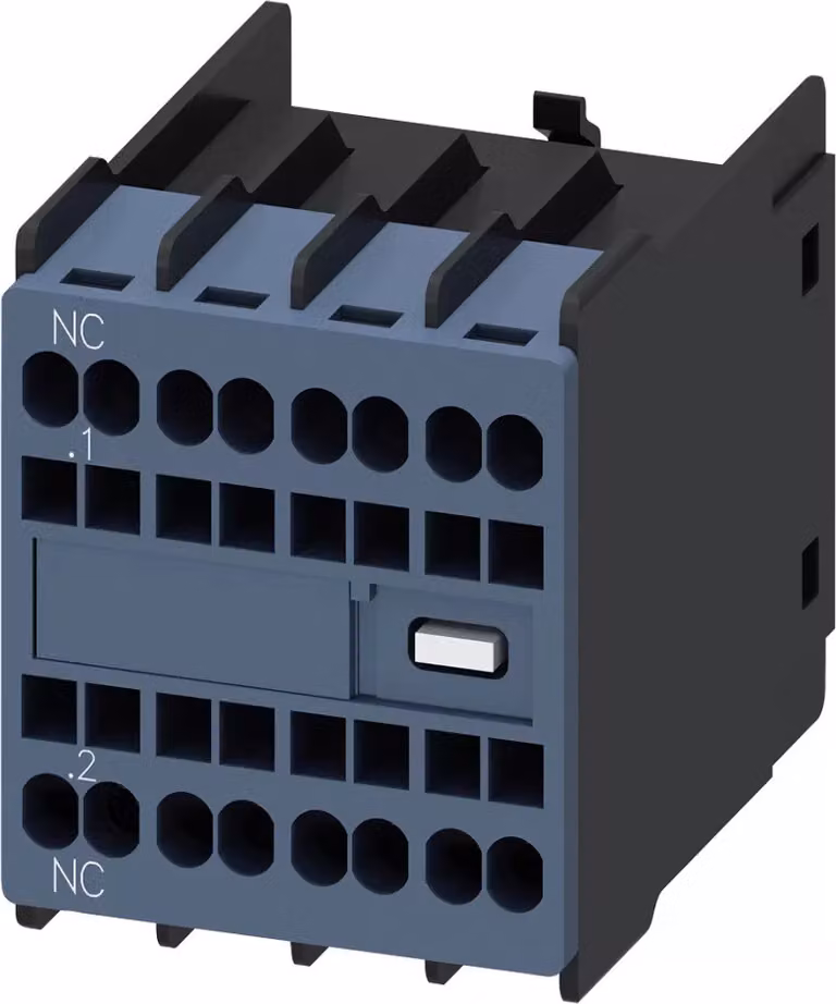 Blocco di interruttori ausiliari Siemens 3RH2911-2HA01 1 pz