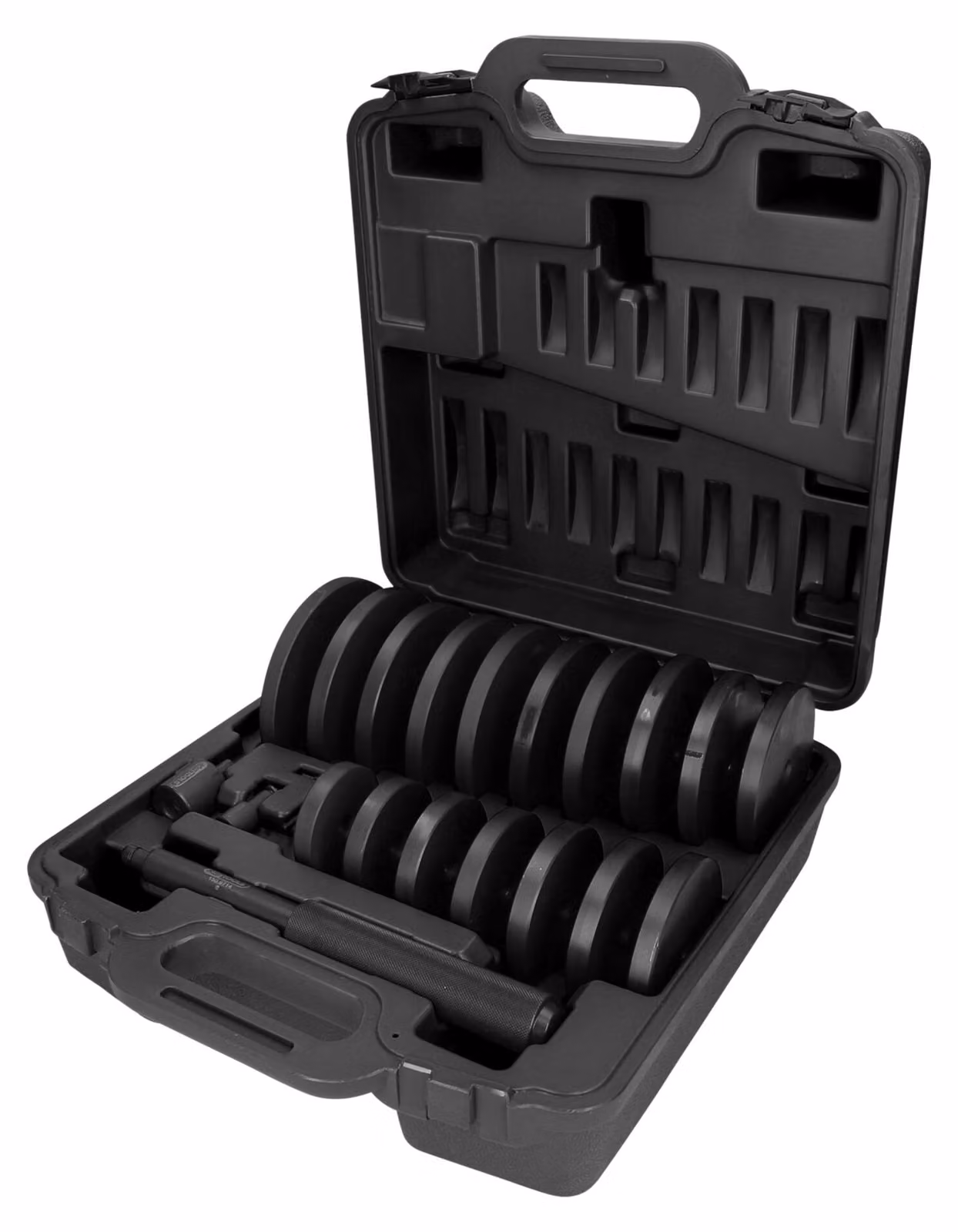 KS TOOLS Set di estrattori universali per cuscinetti e boccole 21 pezzi - 150.9710