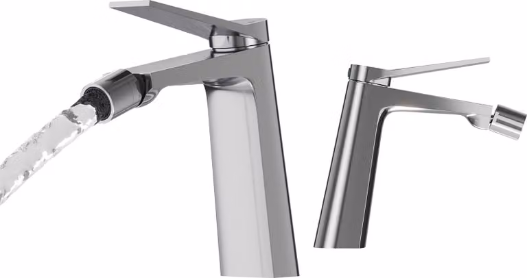 Granitan - Rubinetto per bidet - Rubinetto da bagno - Cartuccia in Vetroceramica - Ottone - Cromo - Rubinetto per bidet - SELVA