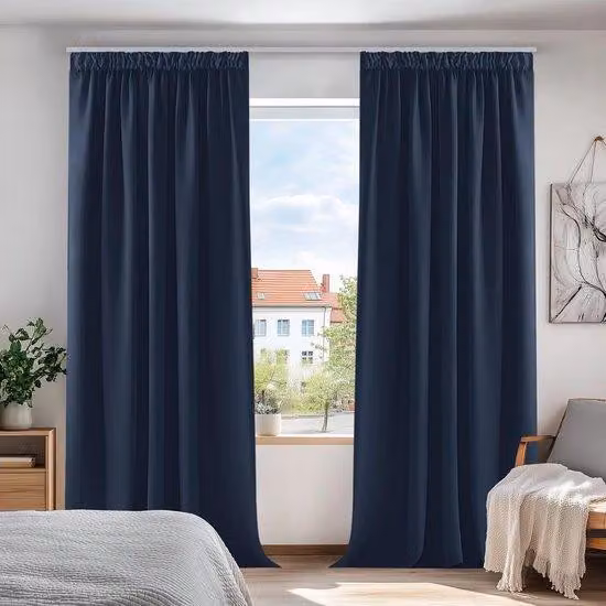 Tende a rullo oscuranti - Isolanti termiche - Set da 2 - Poliestere - 140x245 cm
