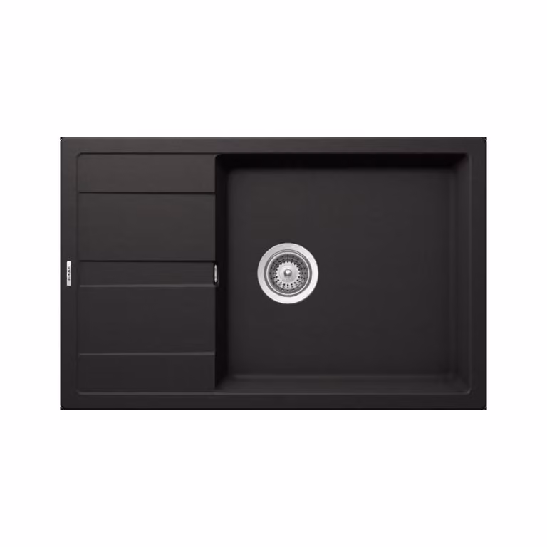 Lavello in granito Schock Manhattan D-100LS 500 x 780 mm nero MAND100LSUGNE