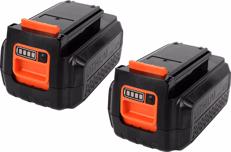 2Pcs PowerSmart 2Ah 40V batteria per BLACK & DECKER MST2118 TC220 CLMA4825L2-QW CLMA4820L2