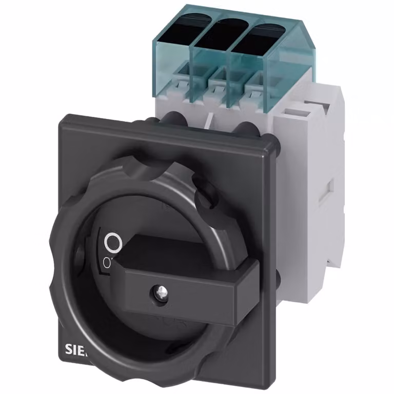 Interruttore sezionatore Siemens 3LD3, Iu 32 A, interruttore principale a 3 poli 3LD32541TK51
