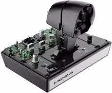 Moza Racing MTP Throttle Panel per simulatore di volo, colore nero