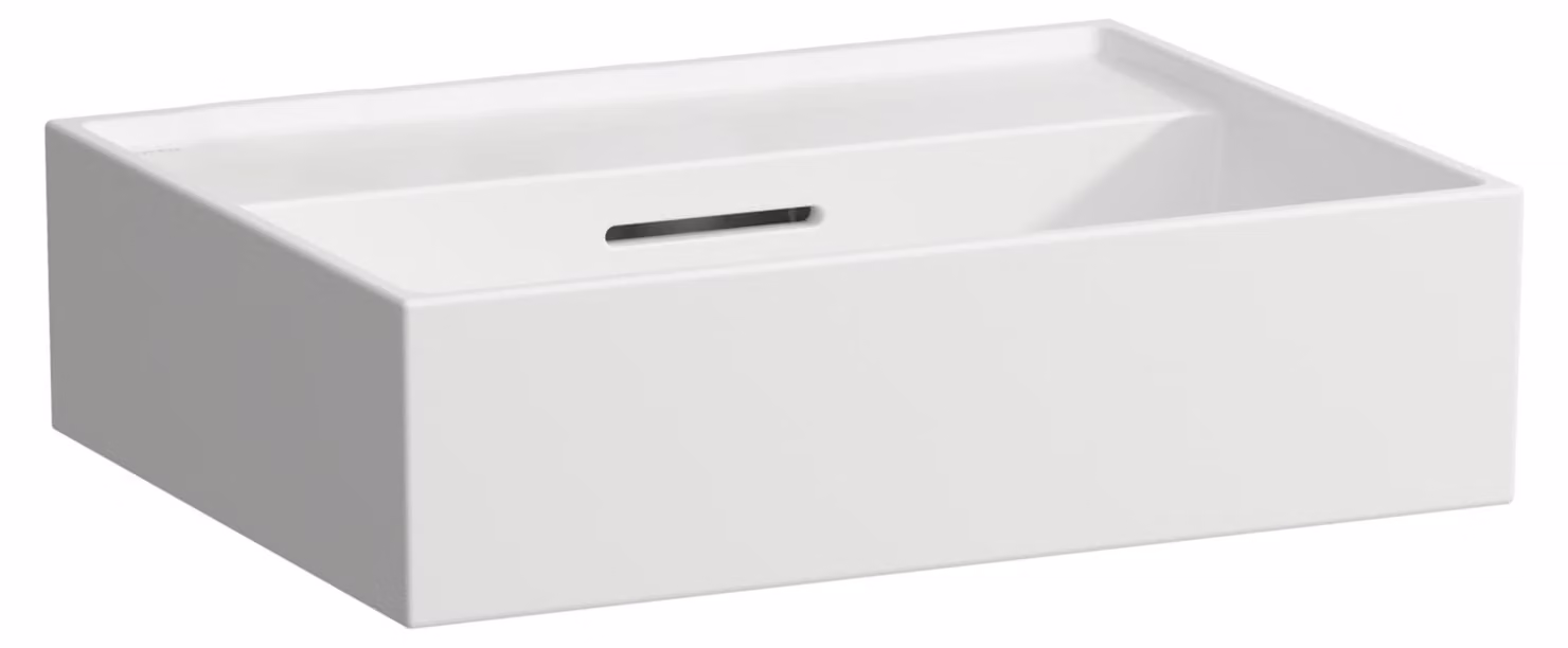 LAUFEN Kartell lavabo à poser, sans trou pour robinet, avec trop-plein, 450x340mm, H8183307571091, H8183307571091