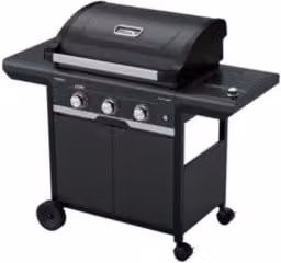 Barbecue a gas Campingaz Select 3 EXS SBS da 9,7+2,3kW colore nero con termometro e ruote