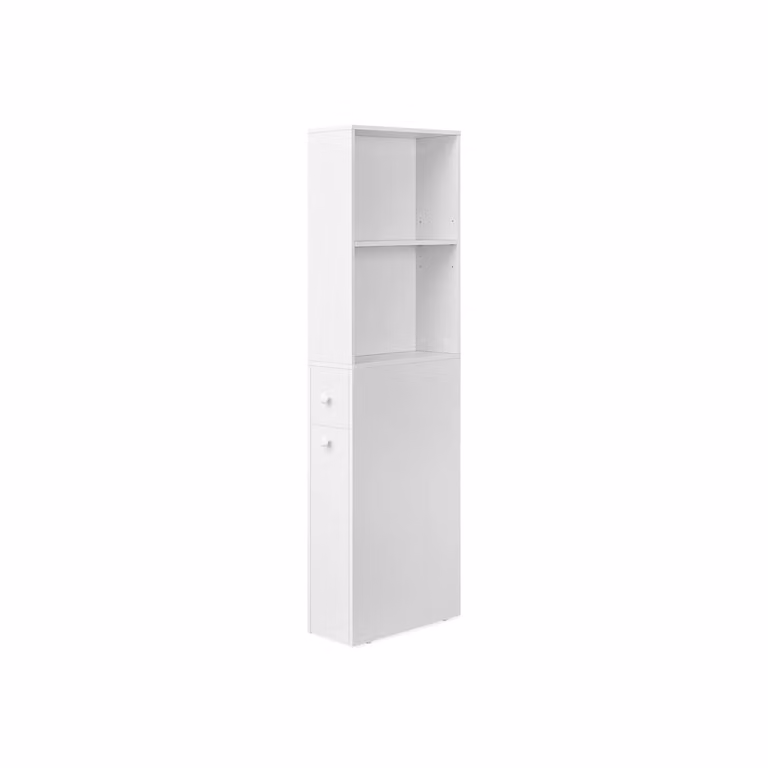 Mobile da Bagno Alto Bianco Classico
