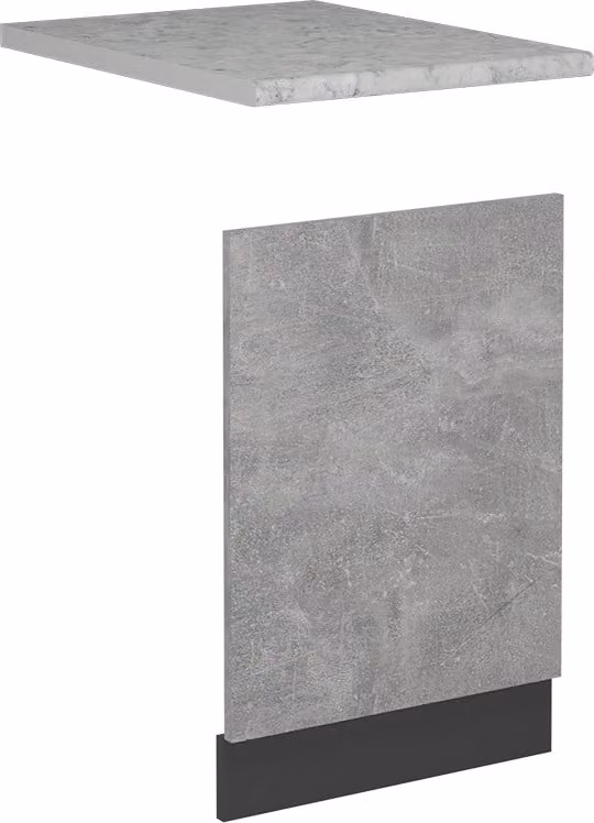 Pannello frontale Vicco R-Line Calcestruzzo 45 cm , PL Marmo, Model 54225