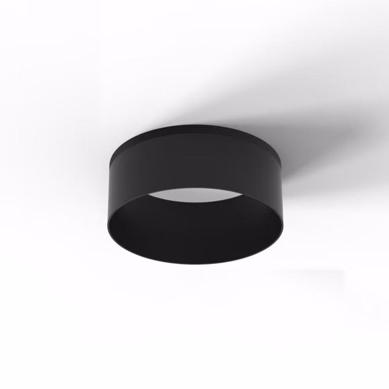 Astro Can 100 Bezel - Illuminazione a binario Bezel nero opaco