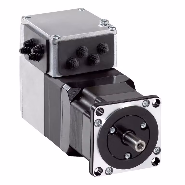 Schneider Electric Servoazionamento integrato, Lexium ILA1, 24-36 V, CANopen, 57 mm, 0,6 Nm, connettori industriali, monogiro ILA1F571PC1A0