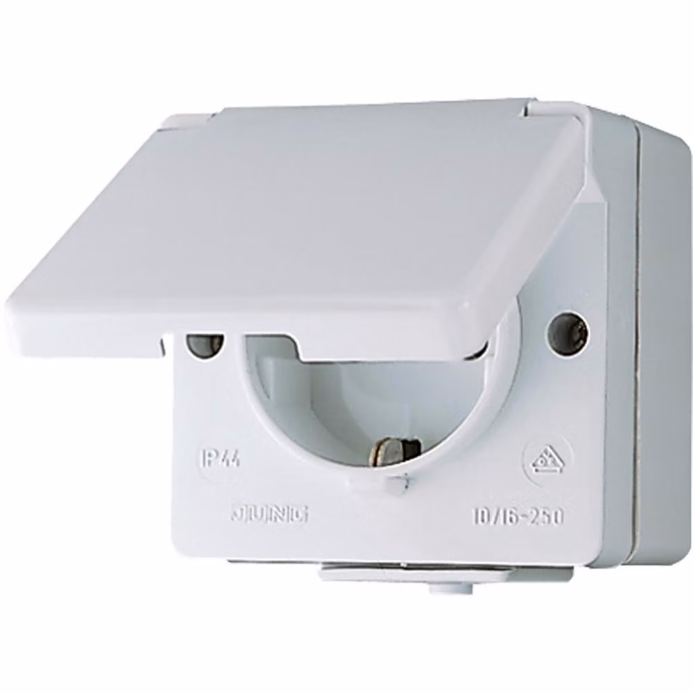 JUNG 620 W Steckdose Typ F Weiß (620W)